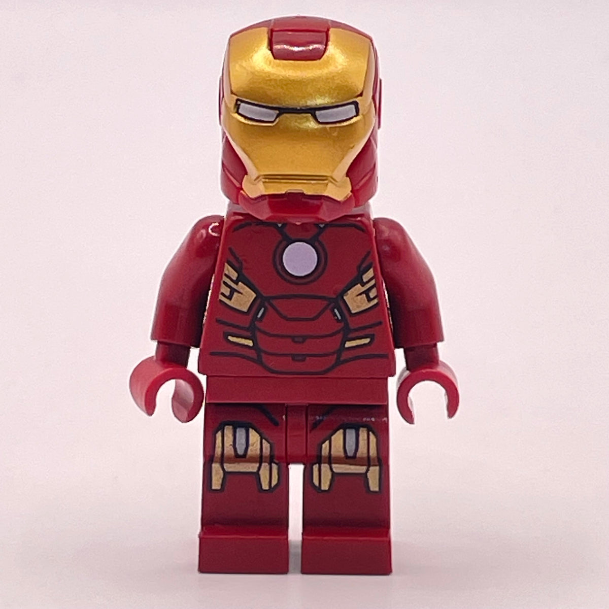 LEGO Iron Man - Mark 7, Super Heroes, Minifigures, (sh0231) Major marks