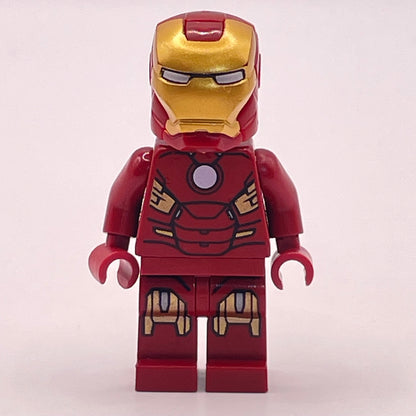 LEGO Iron Man - Mark 7, Super Heroes, Minifigures, (sh0231) Major marks