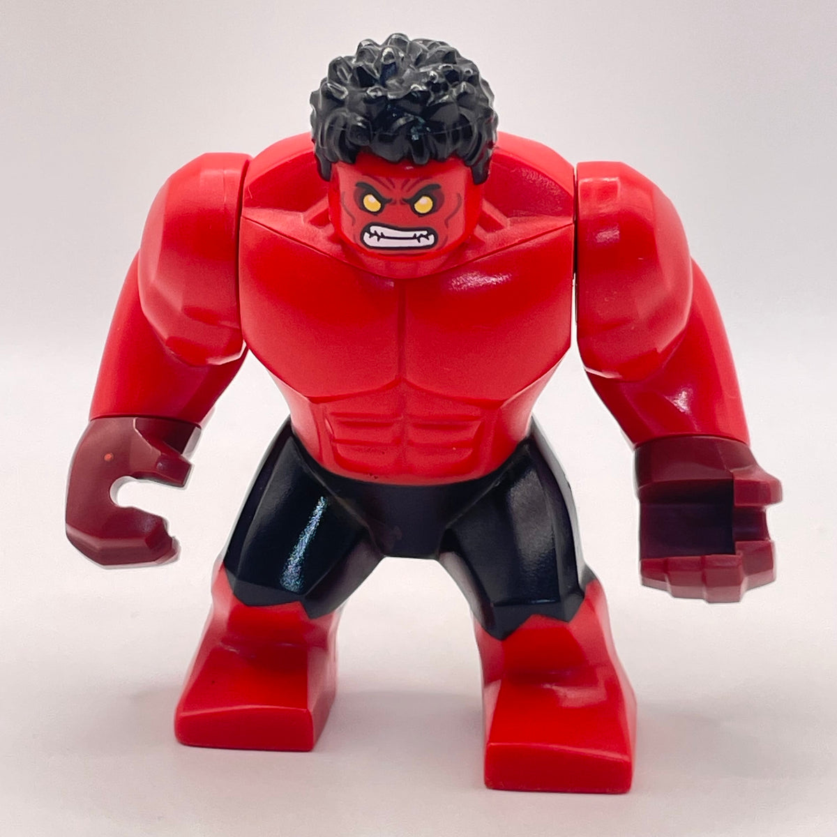 LEGO Red Hulk - Giant, Super Heroes, Minifigures, (sh0370) wrong hands