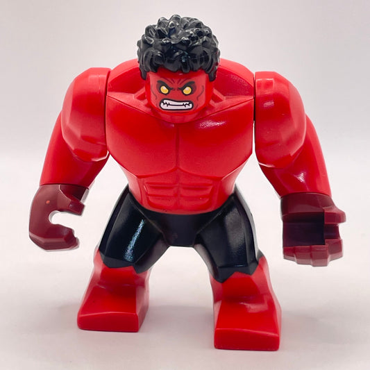 LEGO Red Hulk - Giant, Super Heroes, Minifigures, (sh0370) wrong hands