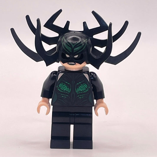 LEGO Hela, Super Heroes, Minifigures, (sh0406) no cape