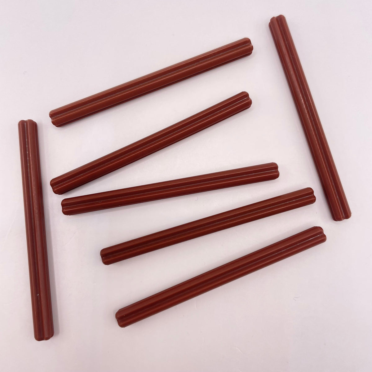 LEGO  Axles, Reddish Brown, 7 Pieces