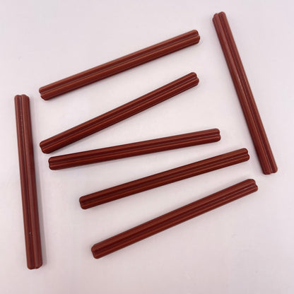 LEGO  Axles, Reddish Brown, 7 Pieces
