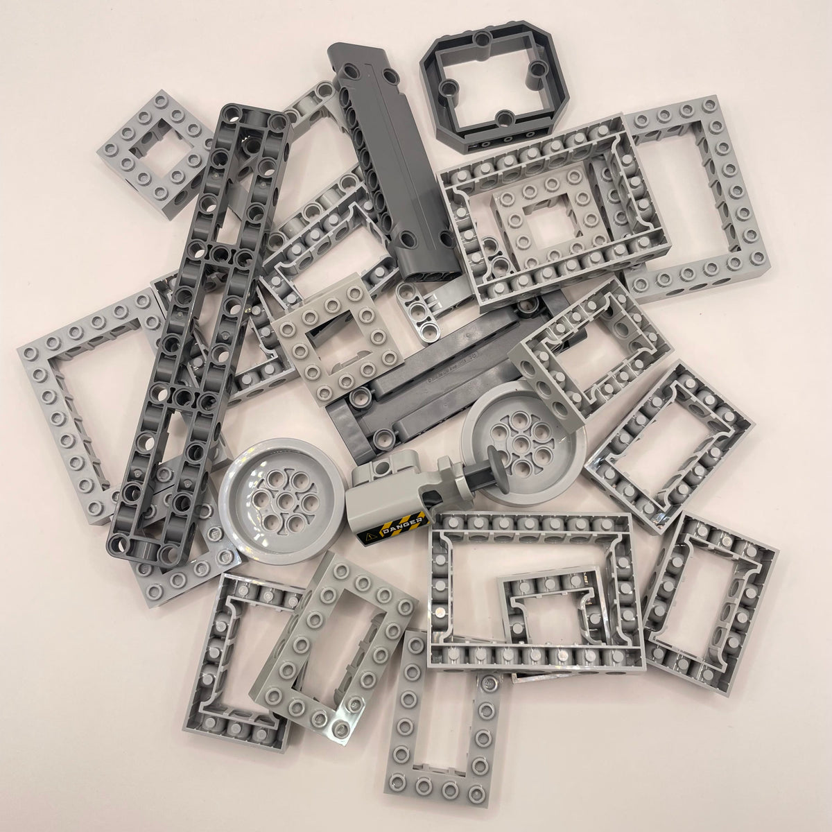 LEGO  Technic, Vehicle, Greys,  Approx. 145g