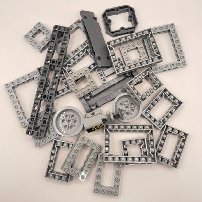 LEGO  Technic, Vehicle, Greys,  Approx. 145g