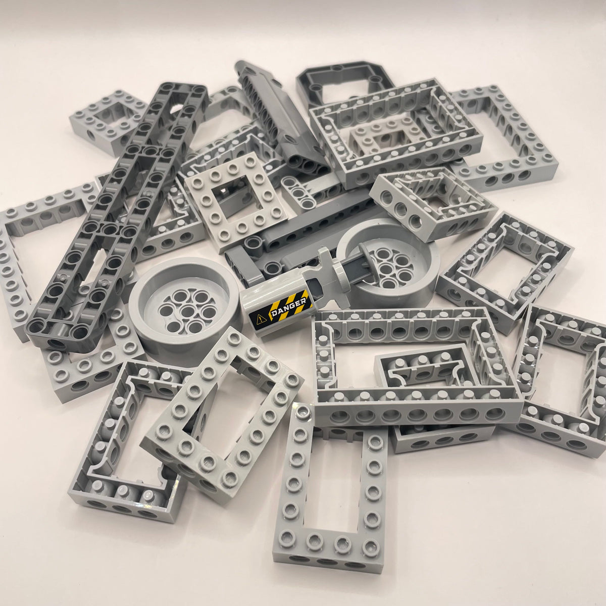LEGO  Technic, Vehicle, Greys,  Approx. 145g