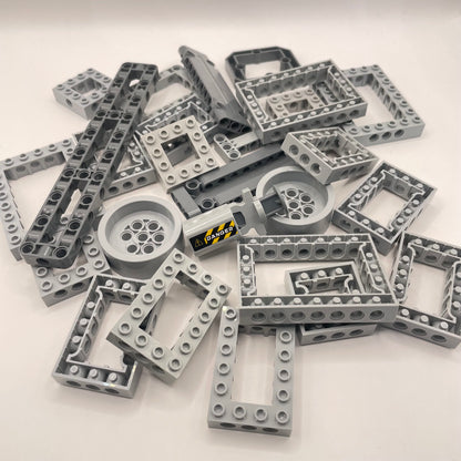 LEGO  Technic, Vehicle, Greys,  Approx. 145g
