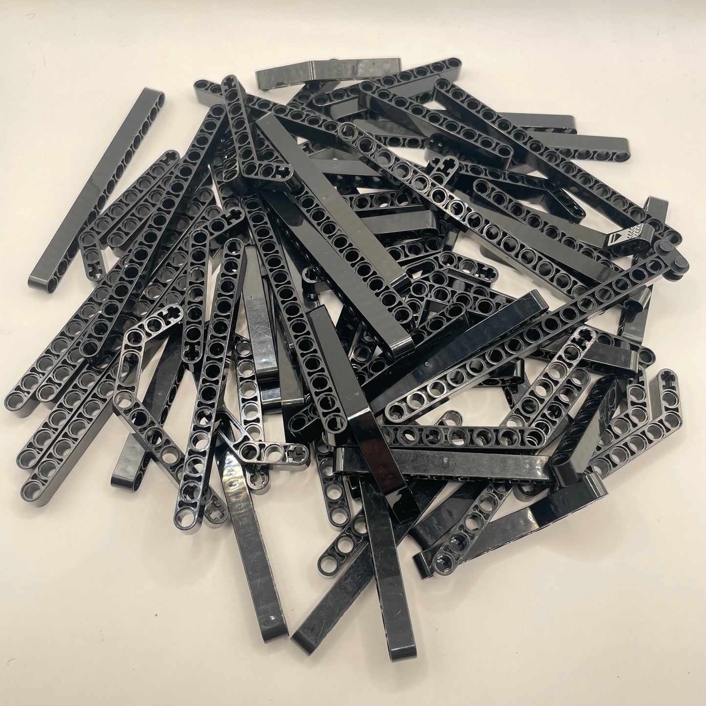 LEGO Technic Liftarms, Black, Approx. 200g