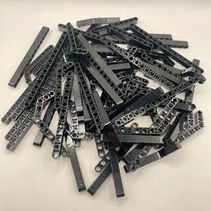 LEGO Technic Liftarms, Black, Approx. 200g