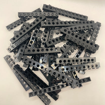 LEGO Technic Bricks, Black, Approx. 140g
