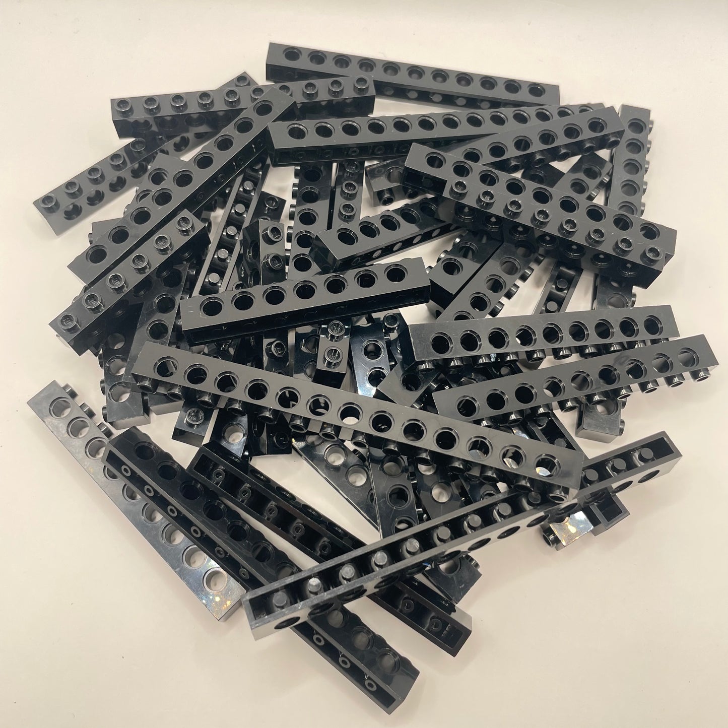LEGO Technic Bricks, Black, Approx. 140g