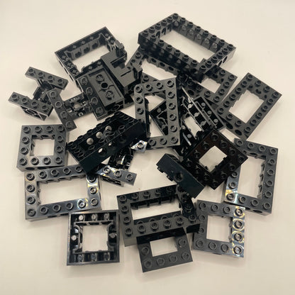 LEGO Technic Frames, Black, Approx. 100g