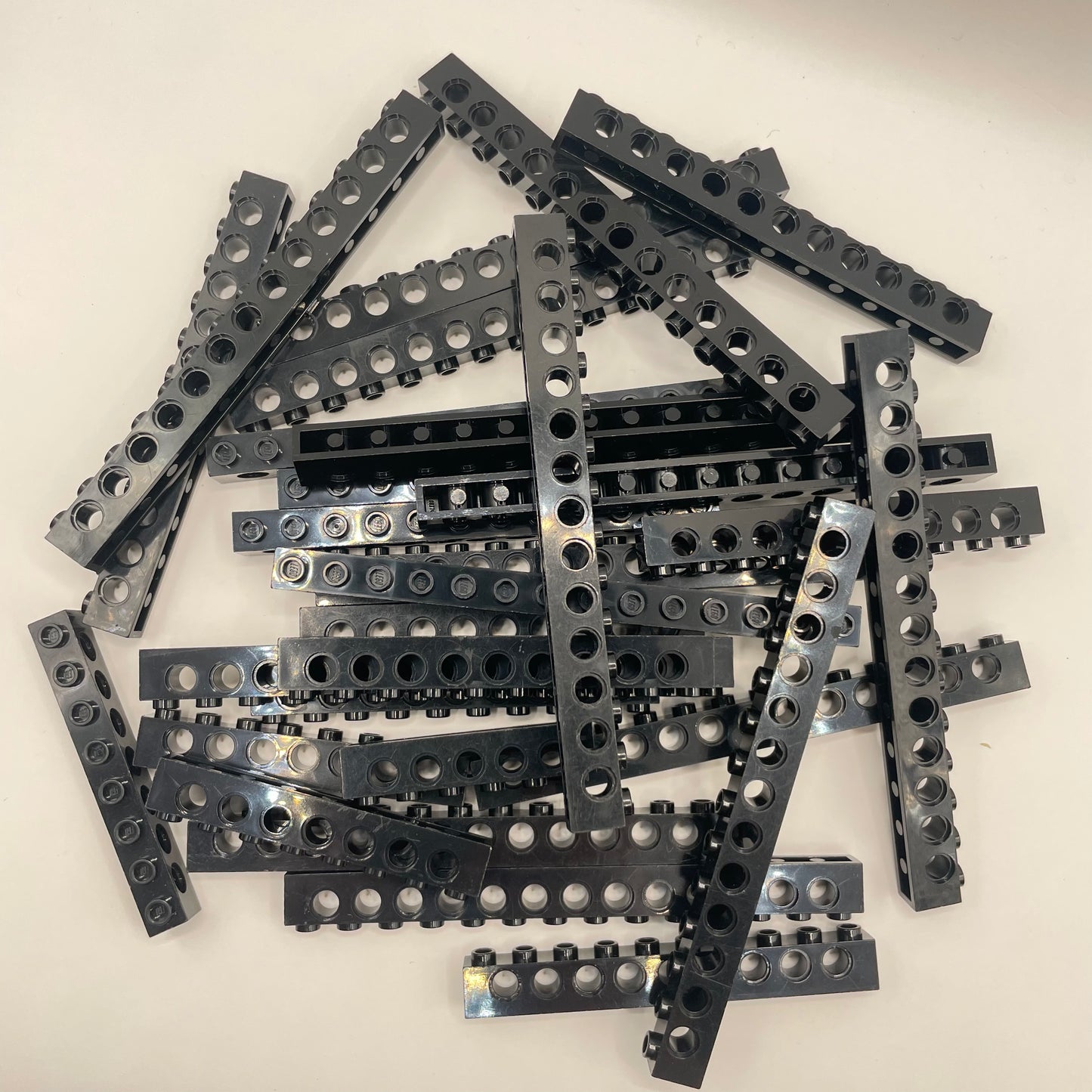 LEGO Technic Bricks, Black, Approx. 120g