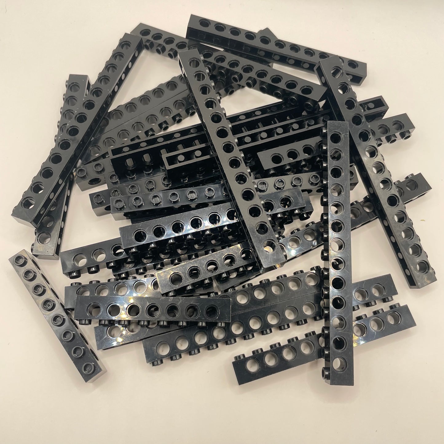 LEGO Technic Bricks, Black, Approx. 120g