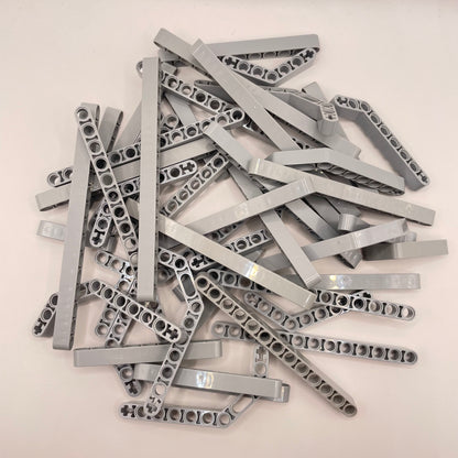 LEGO Technic Liftarms, Light Bluish Grey, Approx. 135g