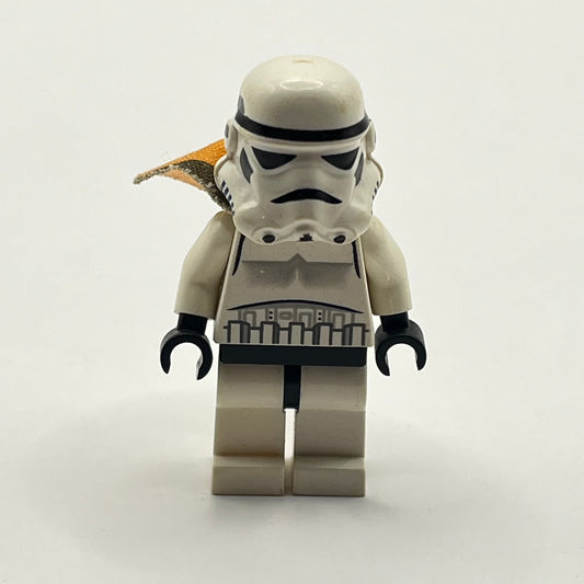 LEGO Sandtrooper - Orange Pauldron (Solid), 2007, Star Wars, Minifigure (sw0199)