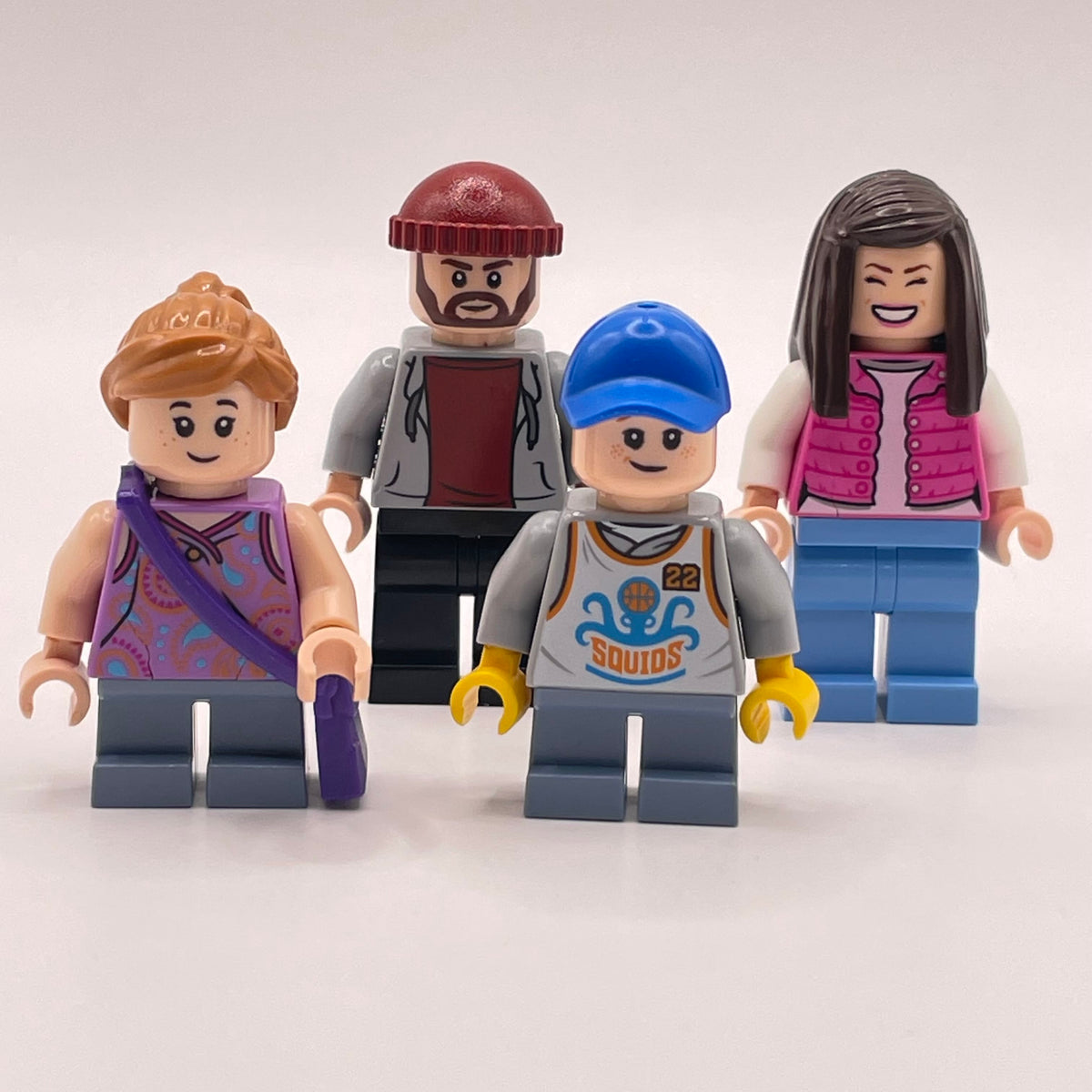 LEGO Family, City, Minifigures, Set of 4