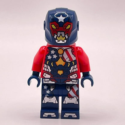 LEGO Justin Hammer, Super Heroes, Minifigure (sh0367) marked