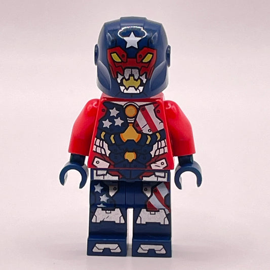 LEGO Justin Hammer, Super Heroes, Minifigure (sh0367) marked